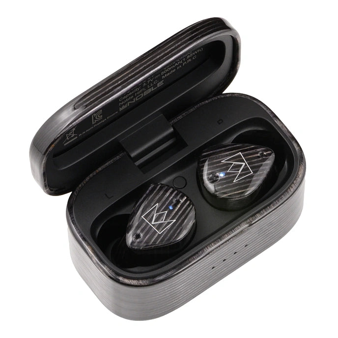 Noble Audio Fokus Prestige Encore True Wireless Stereo Earphone with Bluetooth 5.4, Black Edition