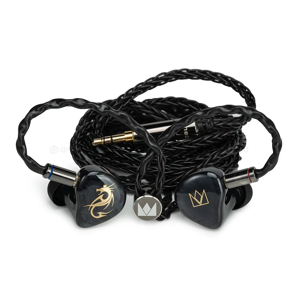 Noble Audio Kublai Khan 7 Driver BA, Dynamic Bone Conduction Piezo Hybrid IEMs