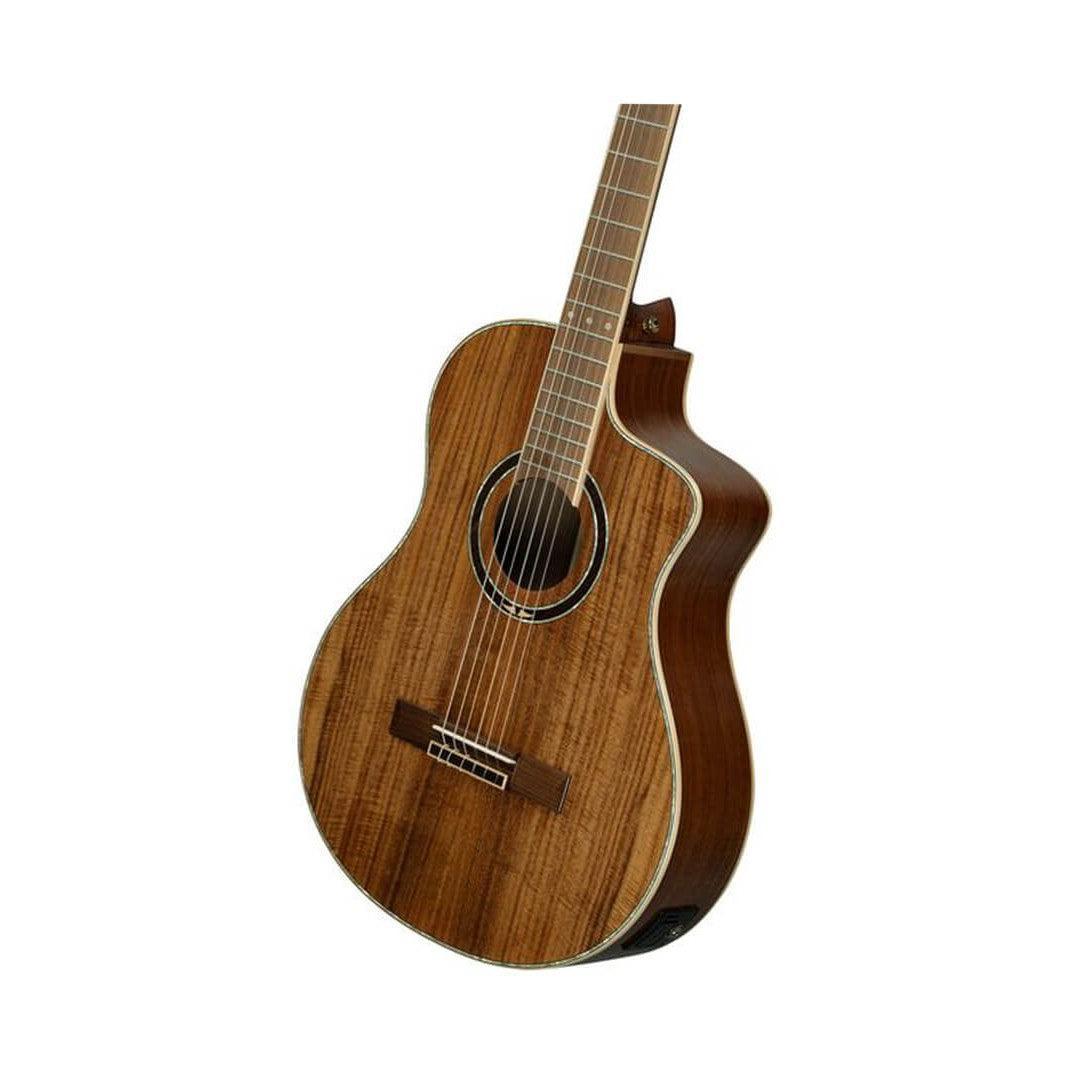 Ortega RCE30TH-ACA Ortega 30th Anniversary Series Acacia Natural, Pro Gig Bag Included - MusicMajlis