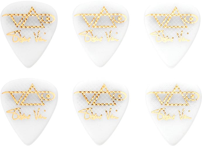 Ibanez B1000SVRWH Steve Vai Signature Picks 6-White