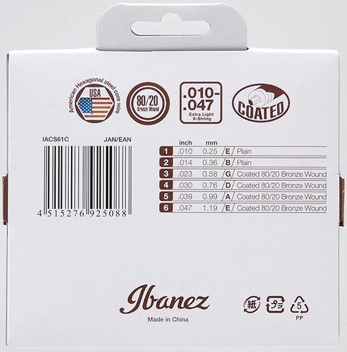 Ibanez IACS61C Acoustic Steel Strings