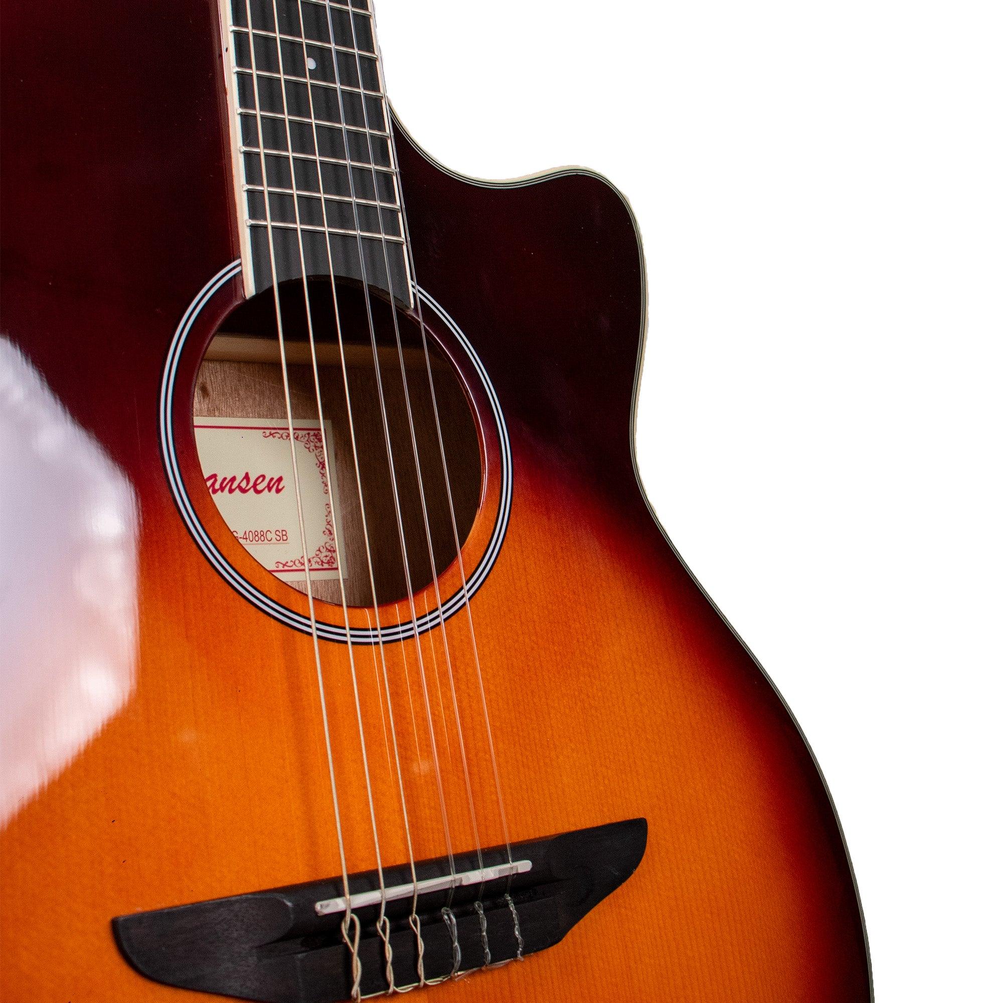 Tansen CG4088CSB Guitar Acoustic 40" HPL Fingerboard Sunburst - MusicMajlis