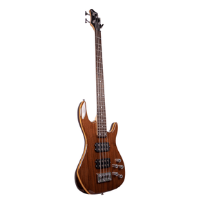 Tansen EB134N Bass Guitar, 4-String, Laurel Fingerboard, HH Pickups , Natural - MusicMajlis