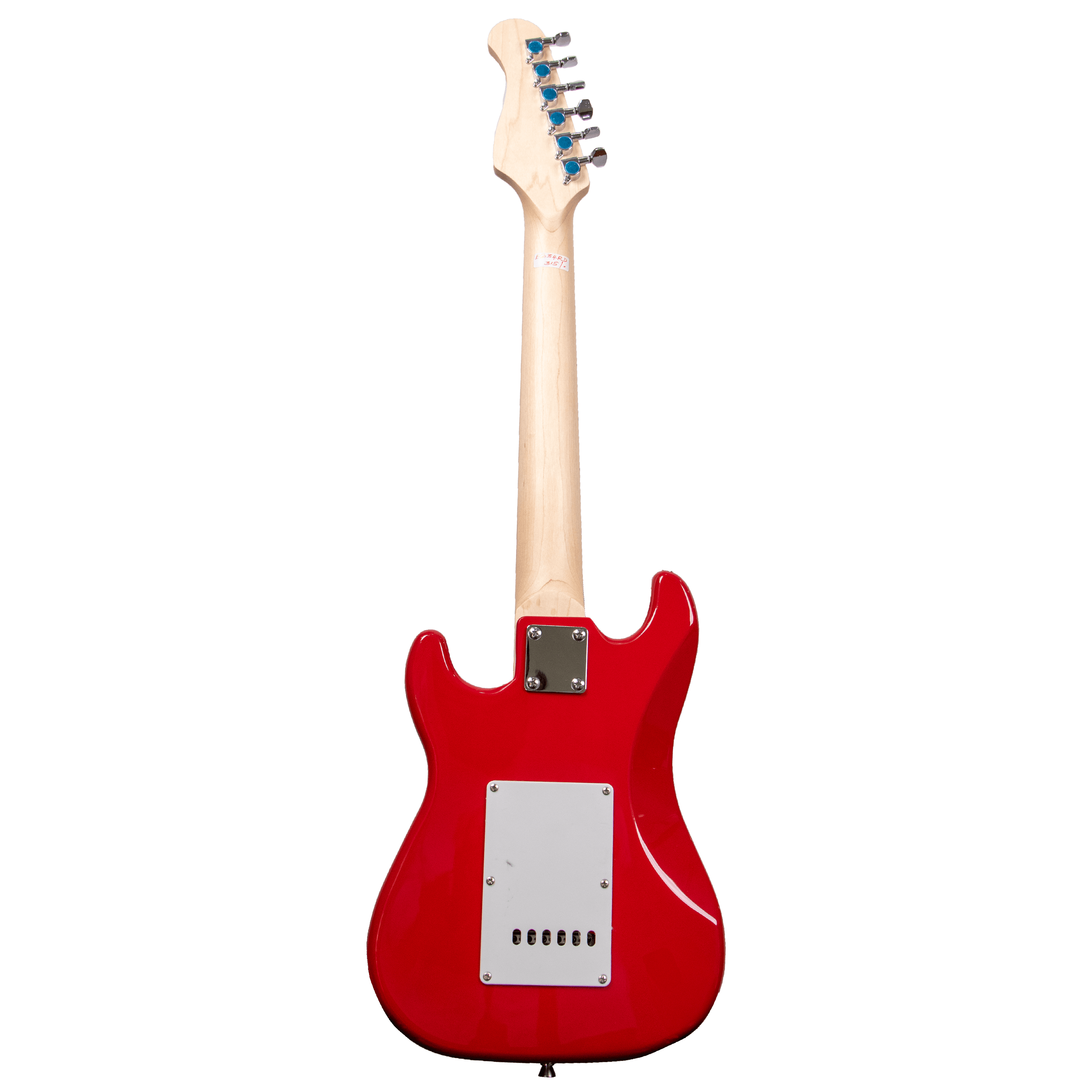 Tansen EG34RD Guitar Electric 6-String Double Cutaway Laurel Fingerboard Stratocaster Style SSS Pickups Red - MusicMajlis