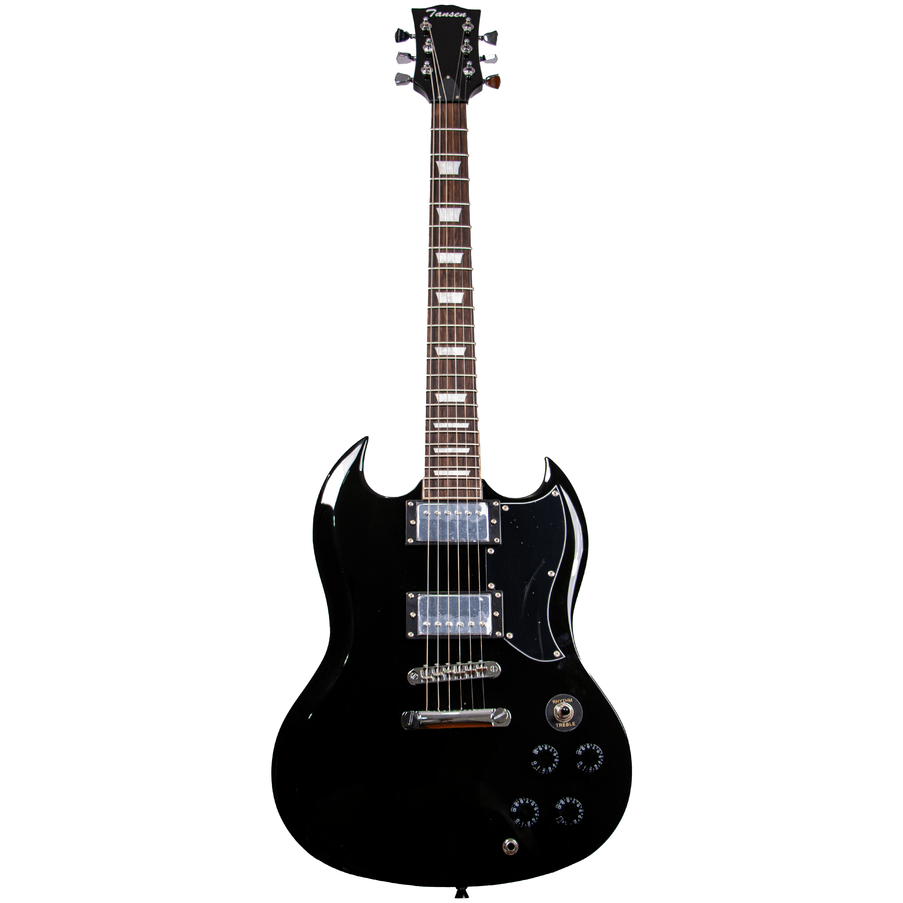 Tansen EG560 Electric Guitar Single Cutaway Laurel Fingerboard SG Style HH pickups - MusicMajlis