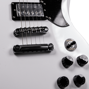 Tansen EG560 Electric Guitar Single Cutaway Laurel Fingerboard SG Style HH pickups - MusicMajlis