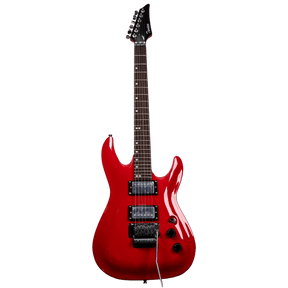 Tansen EG810RD Guitar Electric 6-String Double Cutaway Laurel Fingerboard Stratocaster Style HH Pickups Red - MusicMajlis