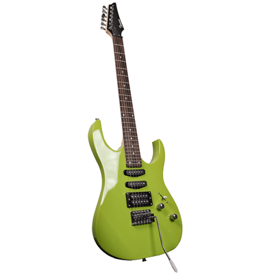 Tansen EG840GR Guitar Electric, 6-String Double Cutaway, Laurel Fingerboard, Stratocaster Style , HSS Pickups, Green - MusicMajlis