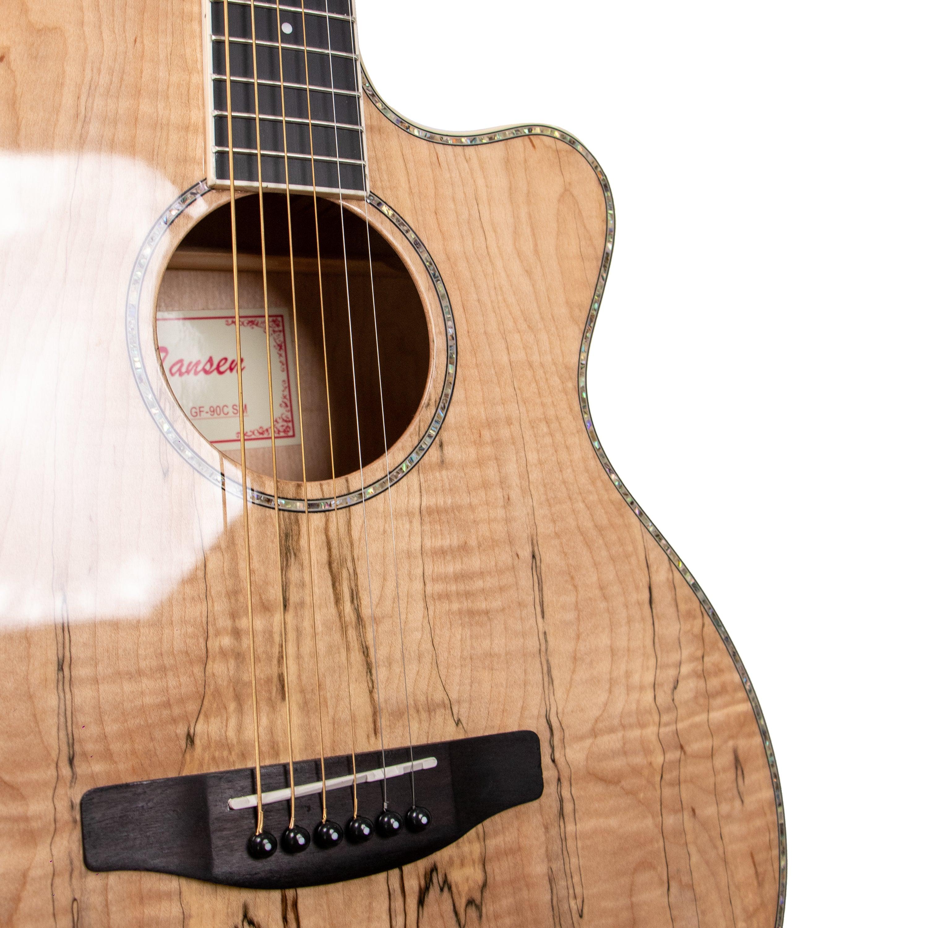 Tansen GF90CSM Guitar Acoustic 40" HPL Fingerboard Natural - MusicMajlis