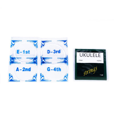 Tansen UKULELESTRINGSBK Ukulele String Set Black - MusicMajlis