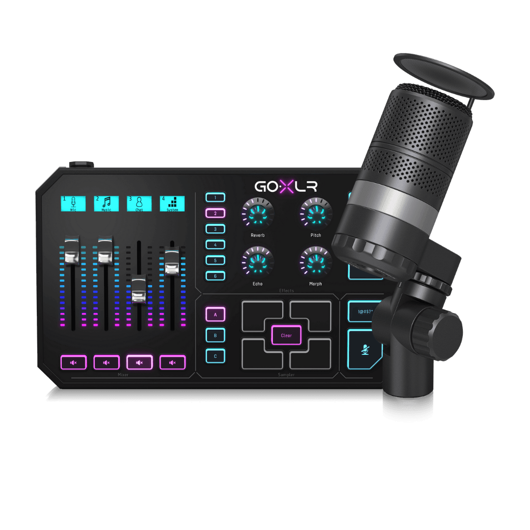 TC Helicon GOXLR Streaming Mixer + MIC Bundle - MusicMajlis