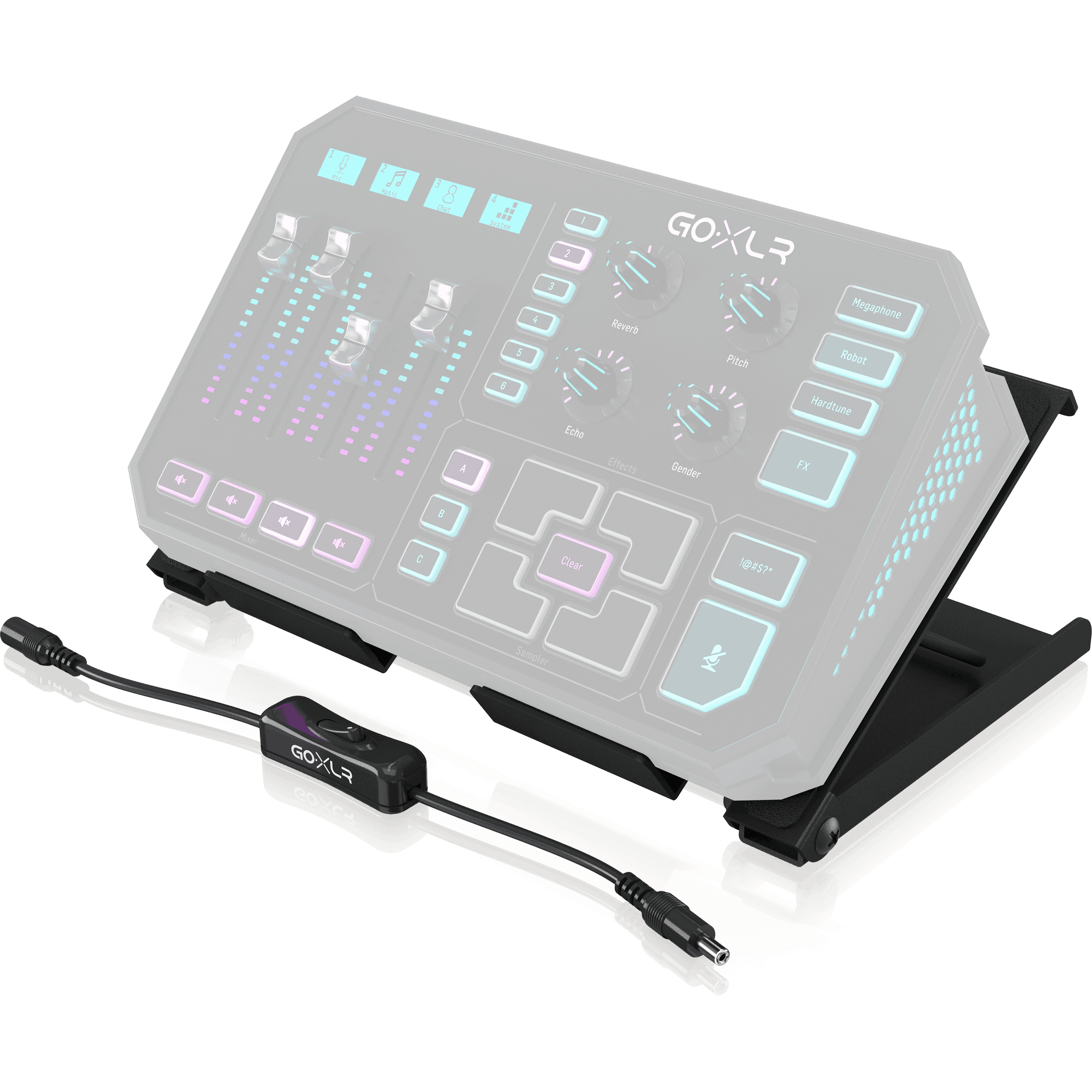 TC Helicon GoXLRDESKSTAND All-Metal Adjustable Desk Stand for GoXLR - MusicMajlis