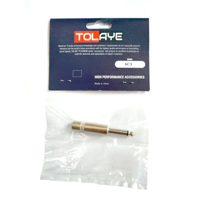 Tolaye 6C3 Connector Jack Mono 1/4' - MusicMajlis