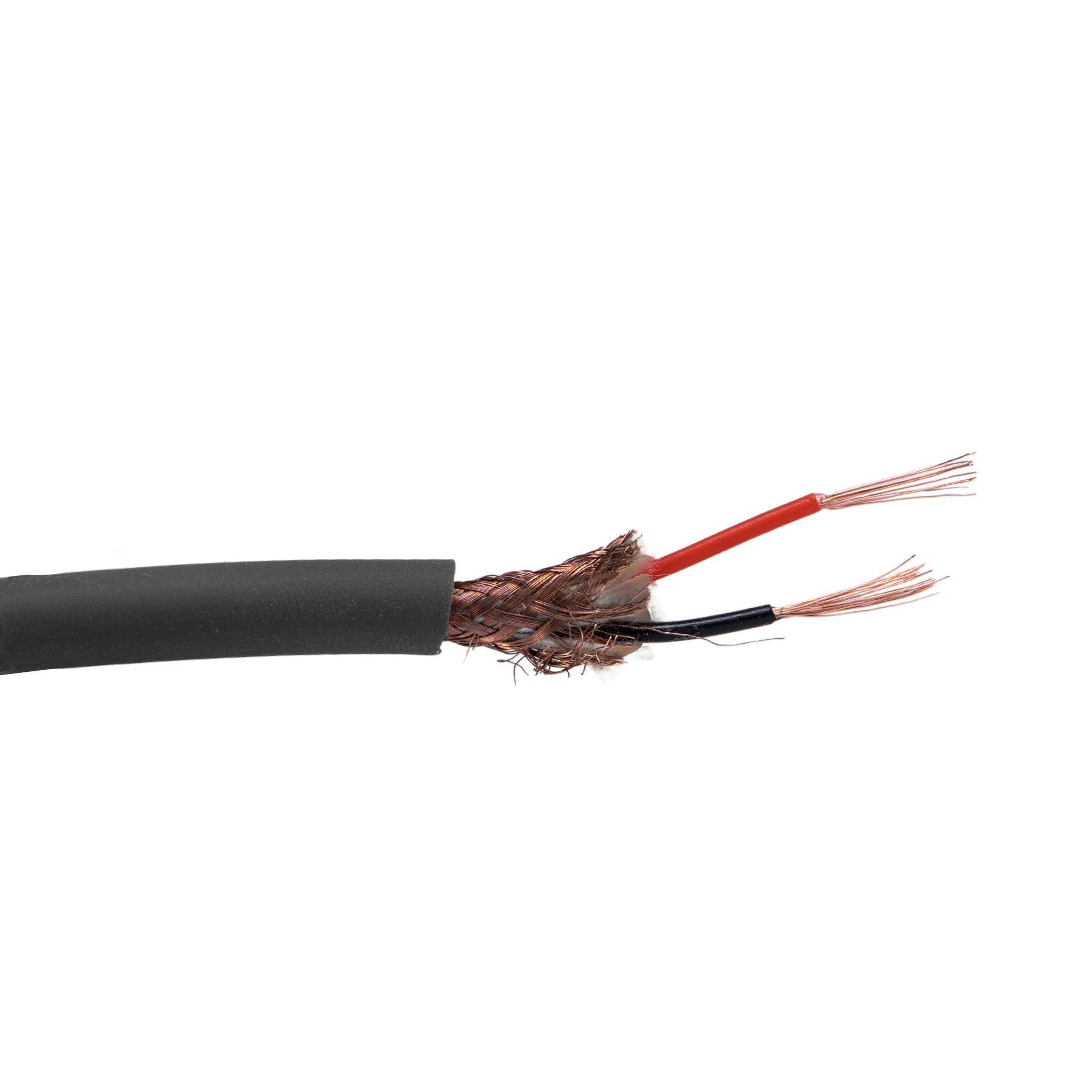 Tolaye HPC210TABK Microphone Cable Roll 100 Yards - MusicMajlis