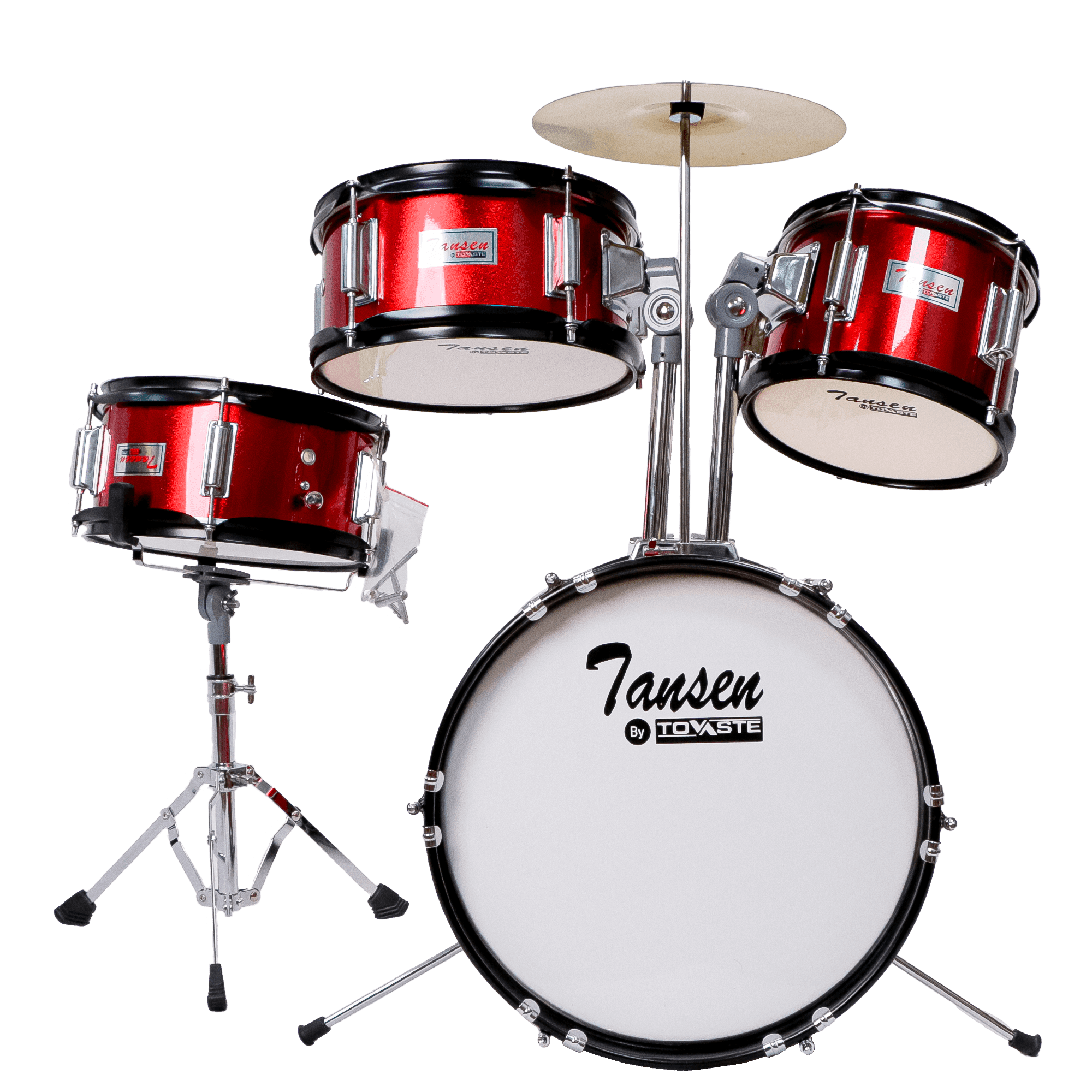 Tovaste J1043A Junior Drum Kit with Throne & Cymbal - MusicMajlis