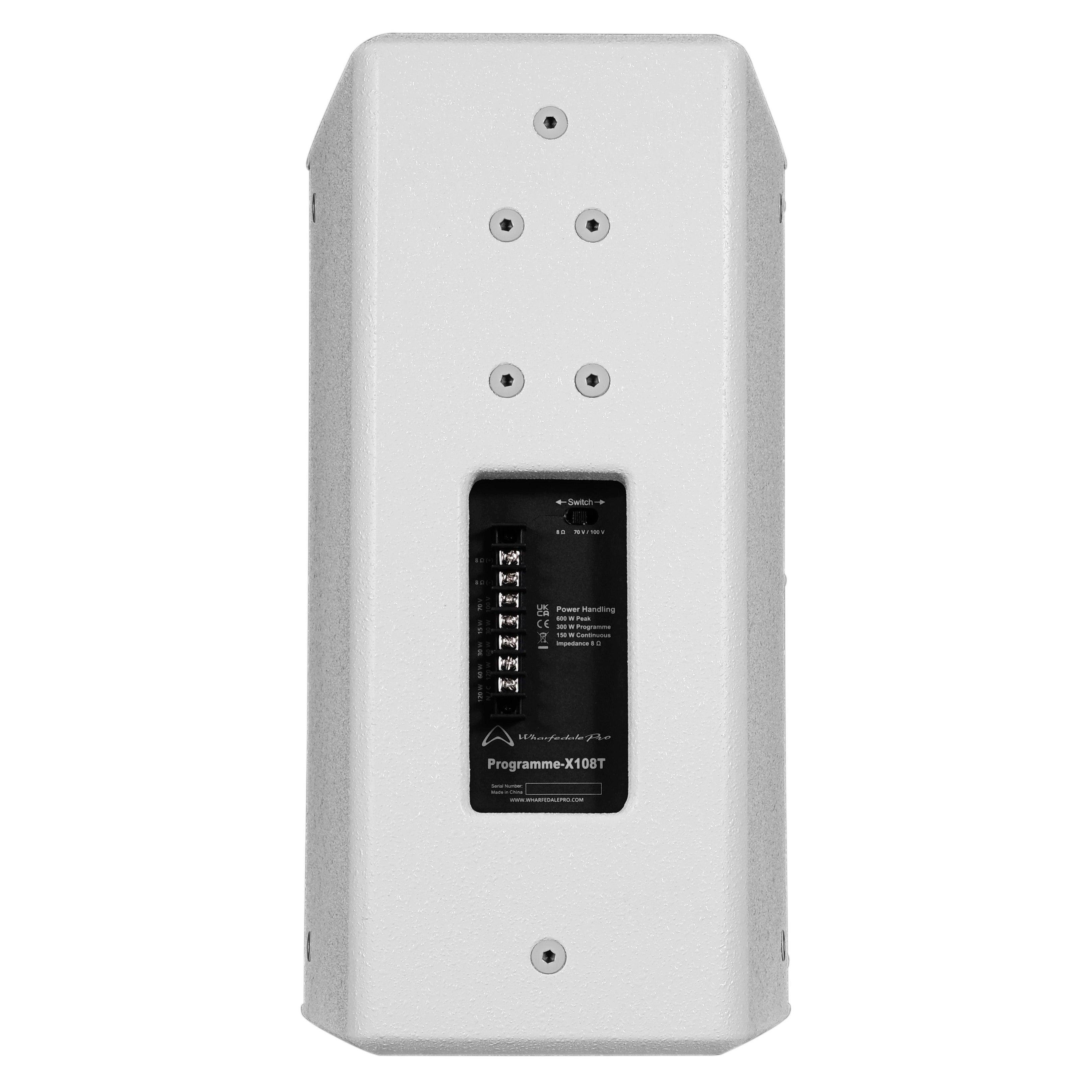 Wharfedale Pro PROGRAMMEX108 Speaker Passive Wall Mount 1x8" 150W RMS 8Ohm Wooden Paint Body - MusicMajlis