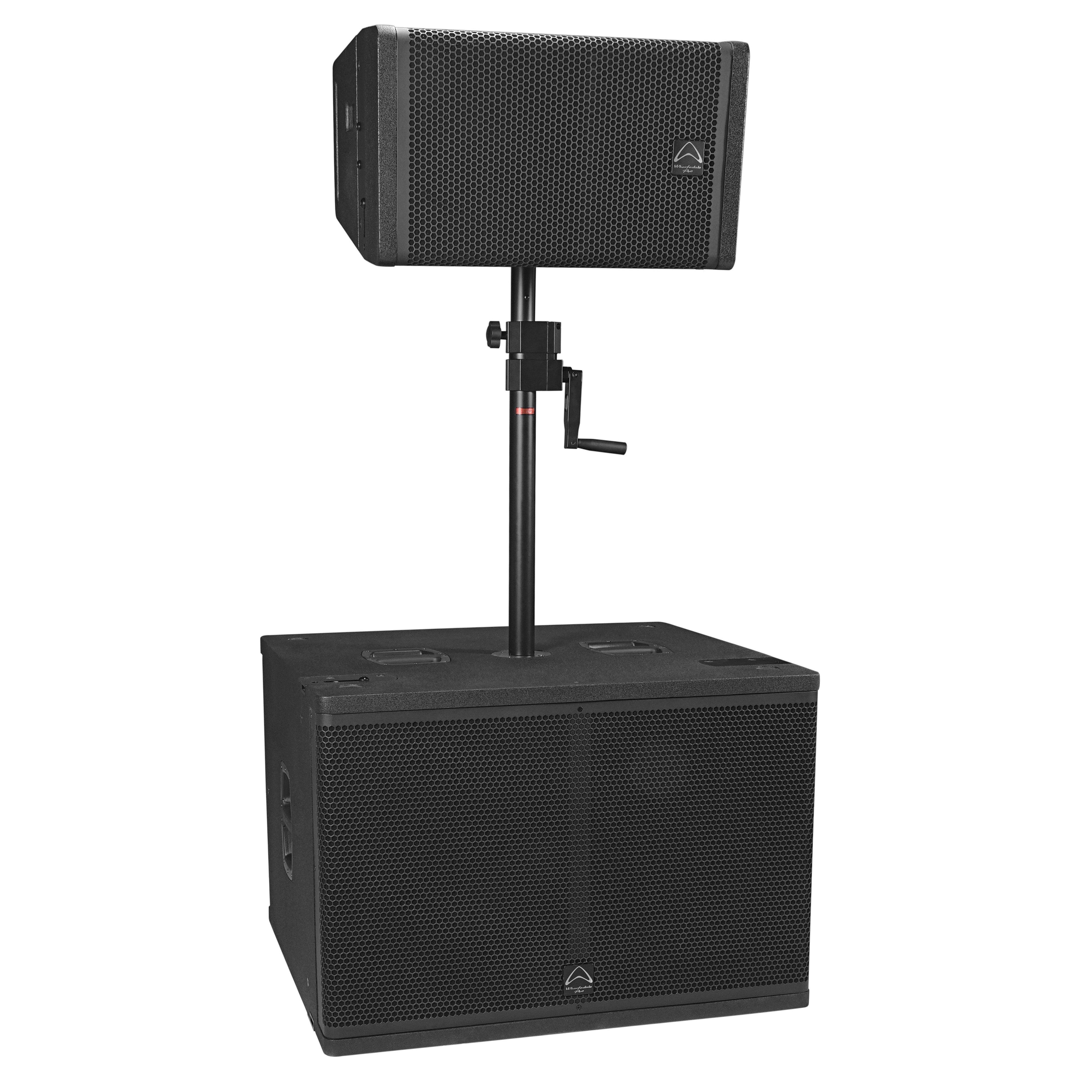 Wharfedale Pro WLA112A Line Array Speaker Active Hybrid Curvature 1x12" 680W Continuous - MusicMajlis