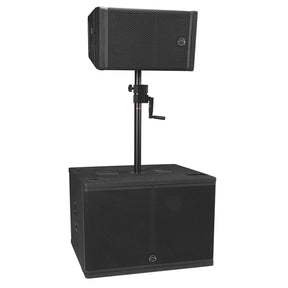 Wharfedale Pro WLA112A Line Array Speaker Active Hybrid Curvature 1x12" 680W Continuous - MusicMajlis