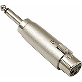 Adaptor 3 Pole XLR(F) to TS(M) - MusicMajlis