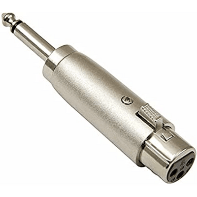 Adaptor 3 Pole XLR(F) to TS(M) - MusicMajlis