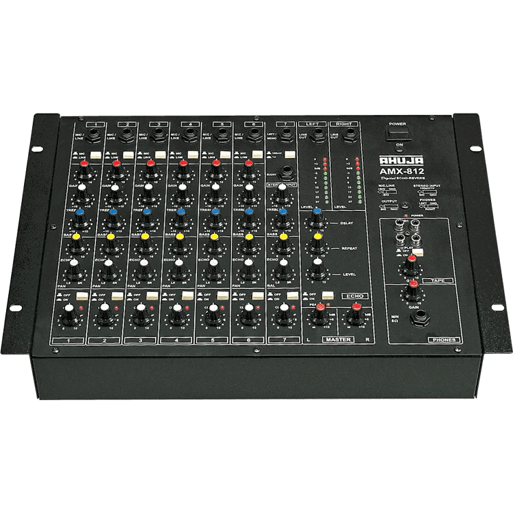 Ahuja Amx-812 PA Audio Mixing Console - MusicMajlis