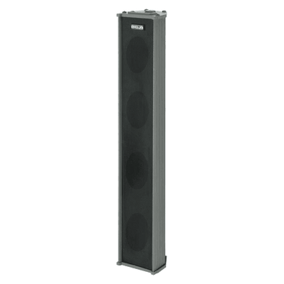 Ahuja - ASC40T Speaker Passive Wall Mount 30Watts RMS Column Speaker Line/Ohm (Black) - MusicMajlis