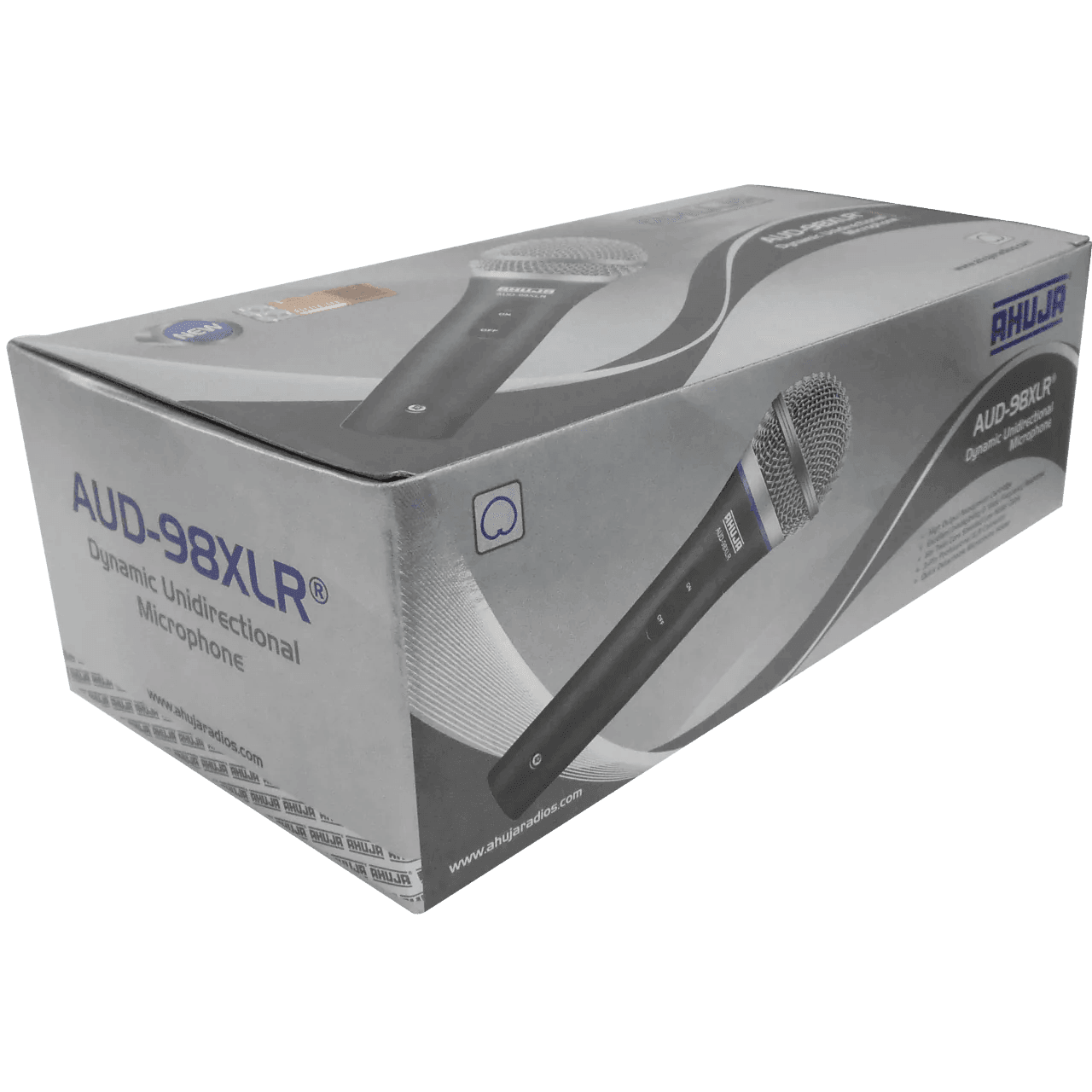 Ahuja AUD98XLR Dynamic Microphone - MusicMajlis