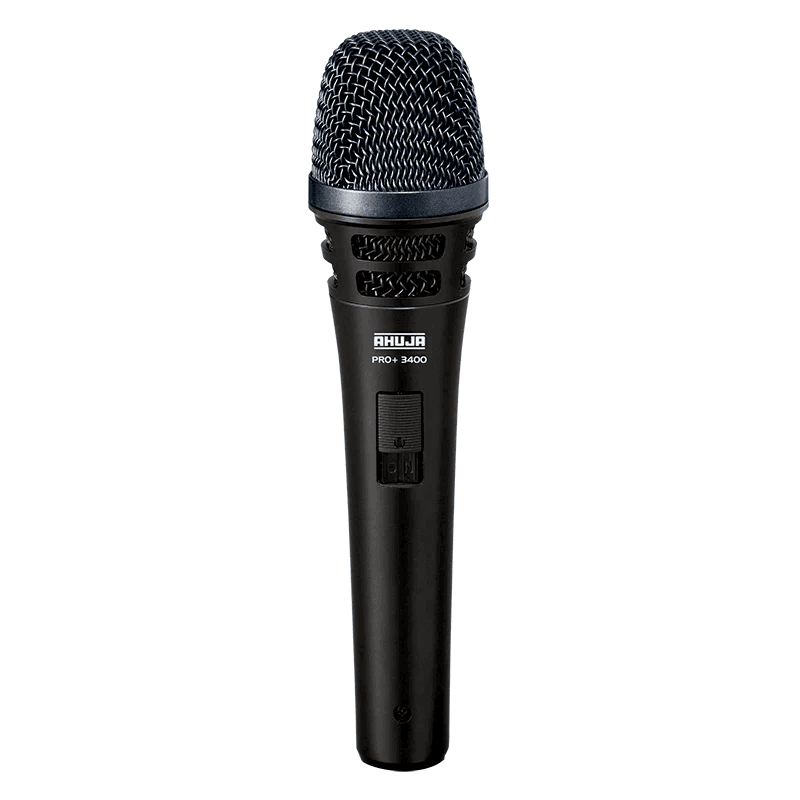 Ahuja PRO3400 Dynamic Unidirectional Microphone - MusicMajlis