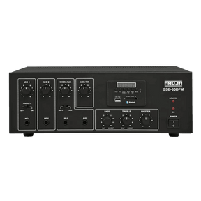 Ahuja SSB80DFM Medium Wattage PA Mixer Amplifier - MusicMajlis