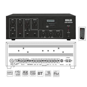 Ahuja SSB80DFM Medium Wattage PA Mixer Amplifier - MusicMajlis