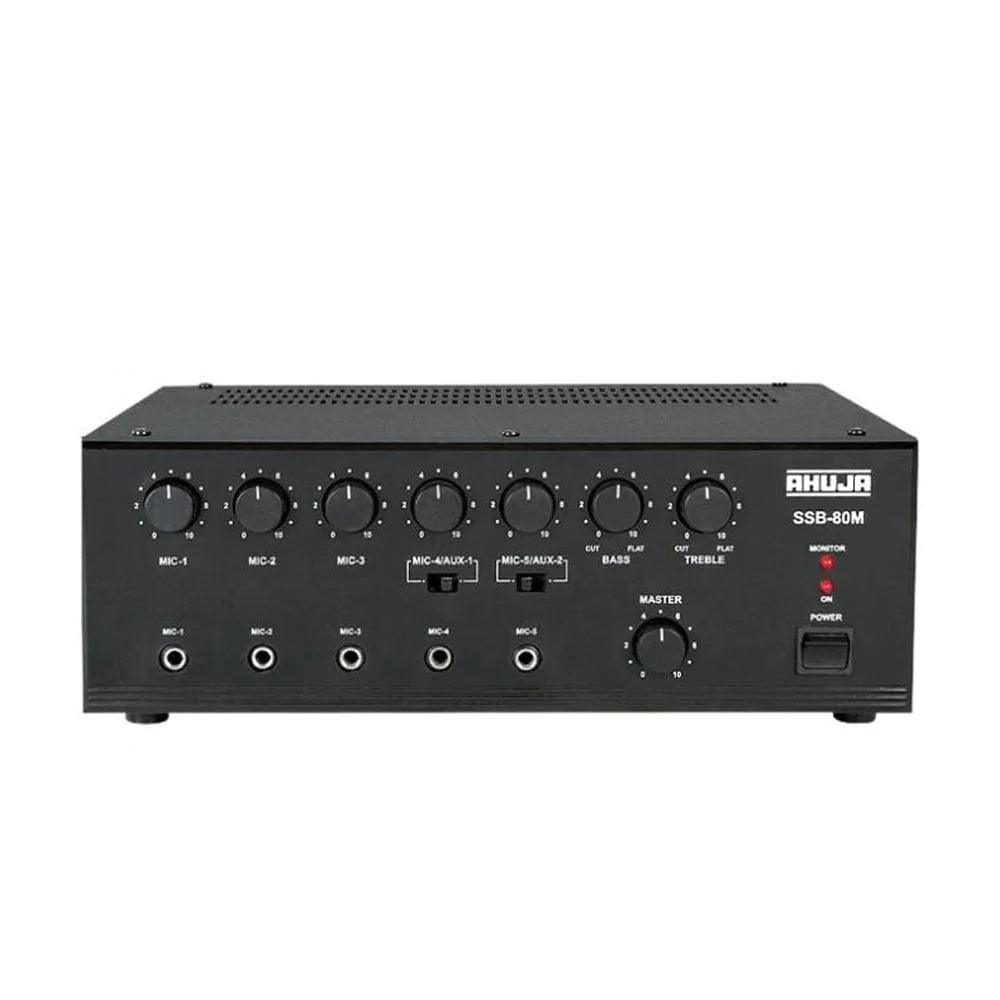 Ahuja SSB80EM Medium 80W Power PA Amplifier - MusicMajlis