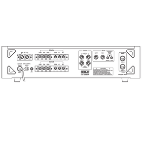 Ahuja TZA4000DPM Two zone PA Mixer Amplifier - MusicMajlis