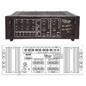 Ahuja TZA7000 Two Zone PA Mixer Amplifier - MusicMajlis