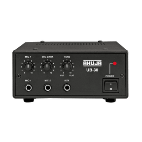 Ahuja UB30 Low Wattage PA Mixer Amplifier - MusicMajlis