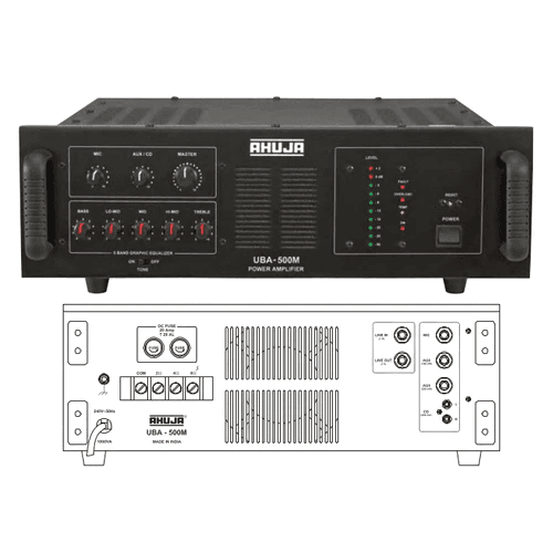 Ahuja UBA-500M 500 Watts DJ & PA Power Amplifier - MusicMajlis