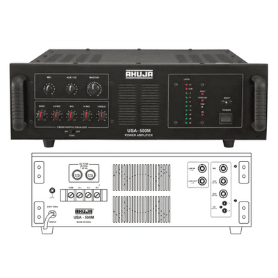 Ahuja UBA-500M 500 Watts DJ & PA Power Amplifier - MusicMajlis
