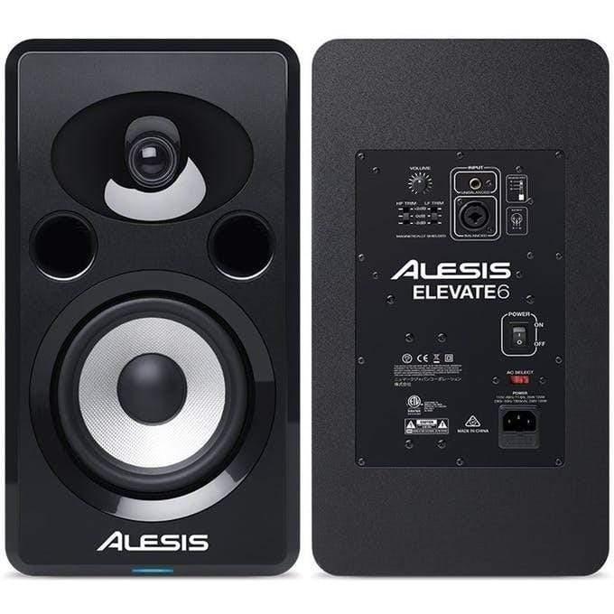 Alesis Elevate 6 Pair Studio Monitor Speakers - MusicMajlis