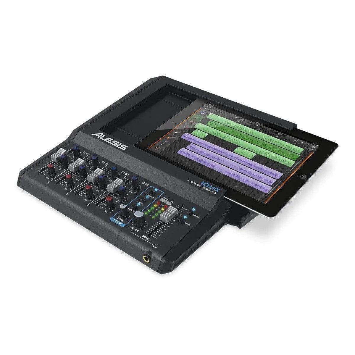 Alesis IO Mix 4-Channel Audio Interface/Mixer for iPad - MusicMajlis
