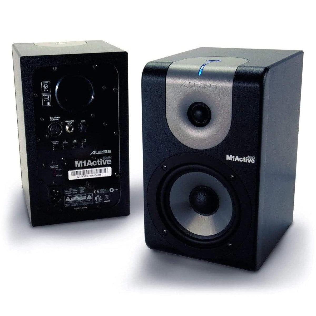 Alesis M1A520 Pair 75W Active Monitor (Pair) (Discontinued) - MusicMajlis