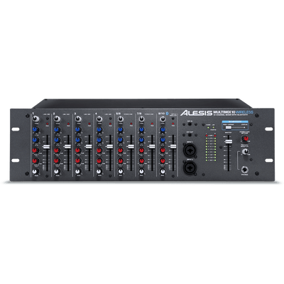 Alesis MM10W Multlimix 10 Wireless Rackmount Analog Mixer with Bluetooth - MusicMajlis