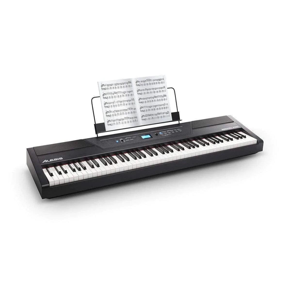 Alesis Recital Pro 88-Key Digital Piano with Hammer-Action Keys - MusicMajlis