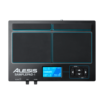 Alesis SAMPLEPAD4 Percussion & Sample-Triggering Instrument - MusicMajlis