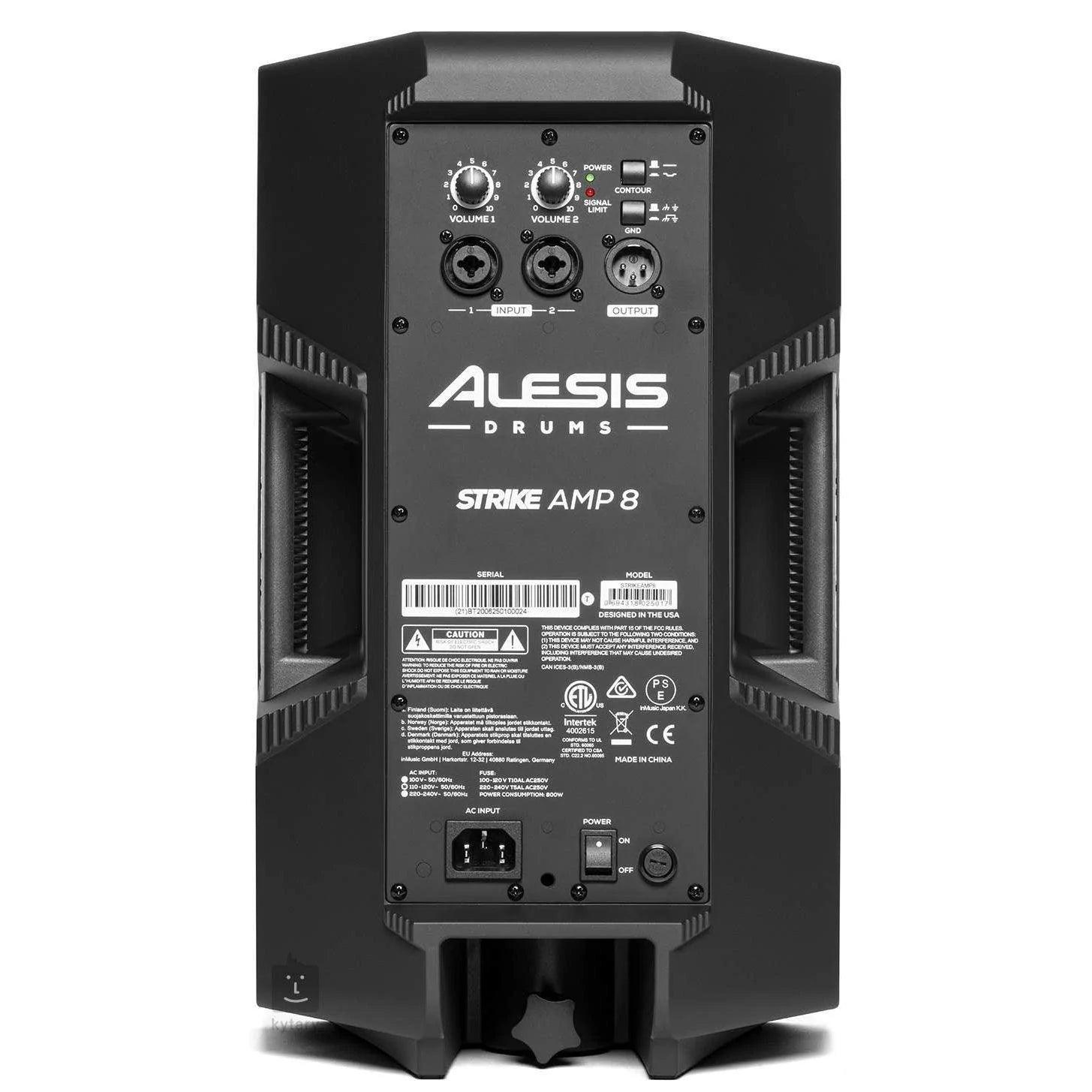 Alesis Strike Amp 8 2000W 8-inch Drum Amplifier - MusicMajlis