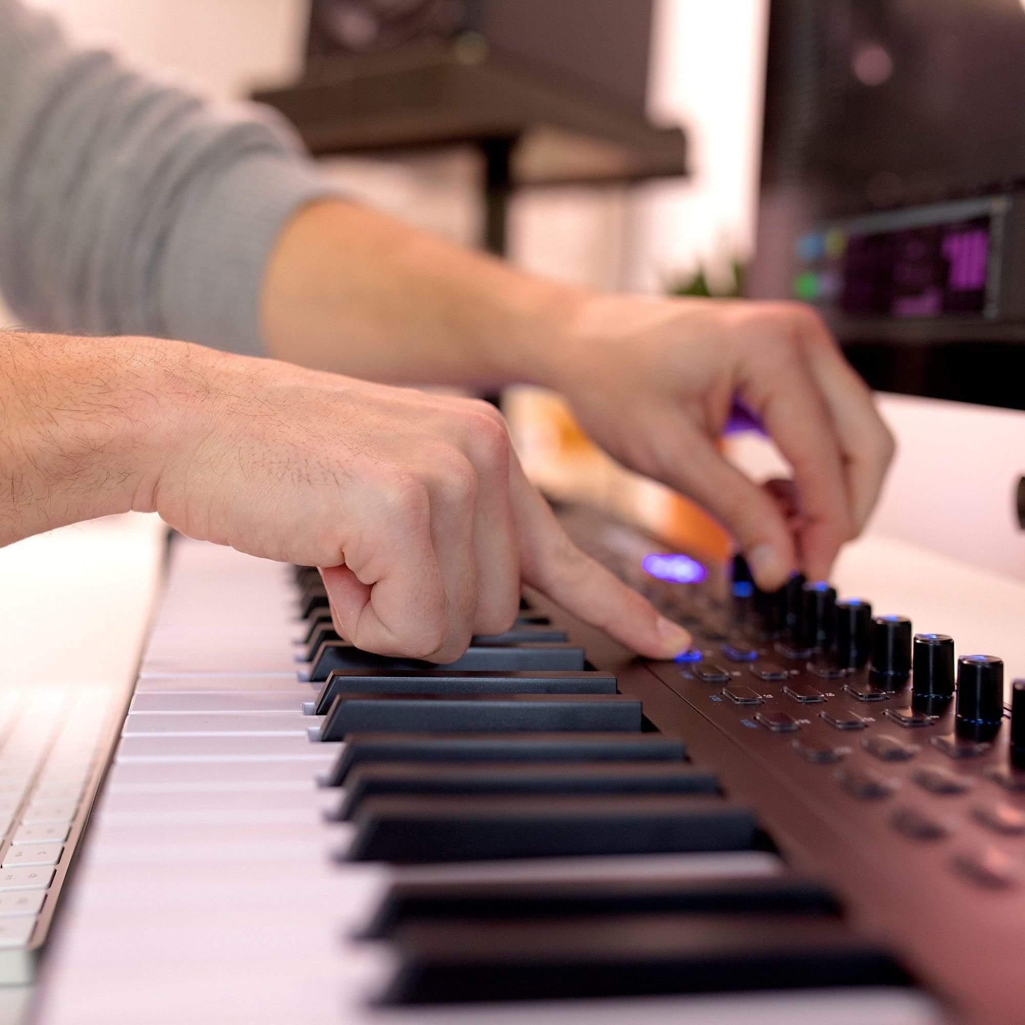 Alesis VI49 49-Key USB MIDI Keyboard - MusicMajlis