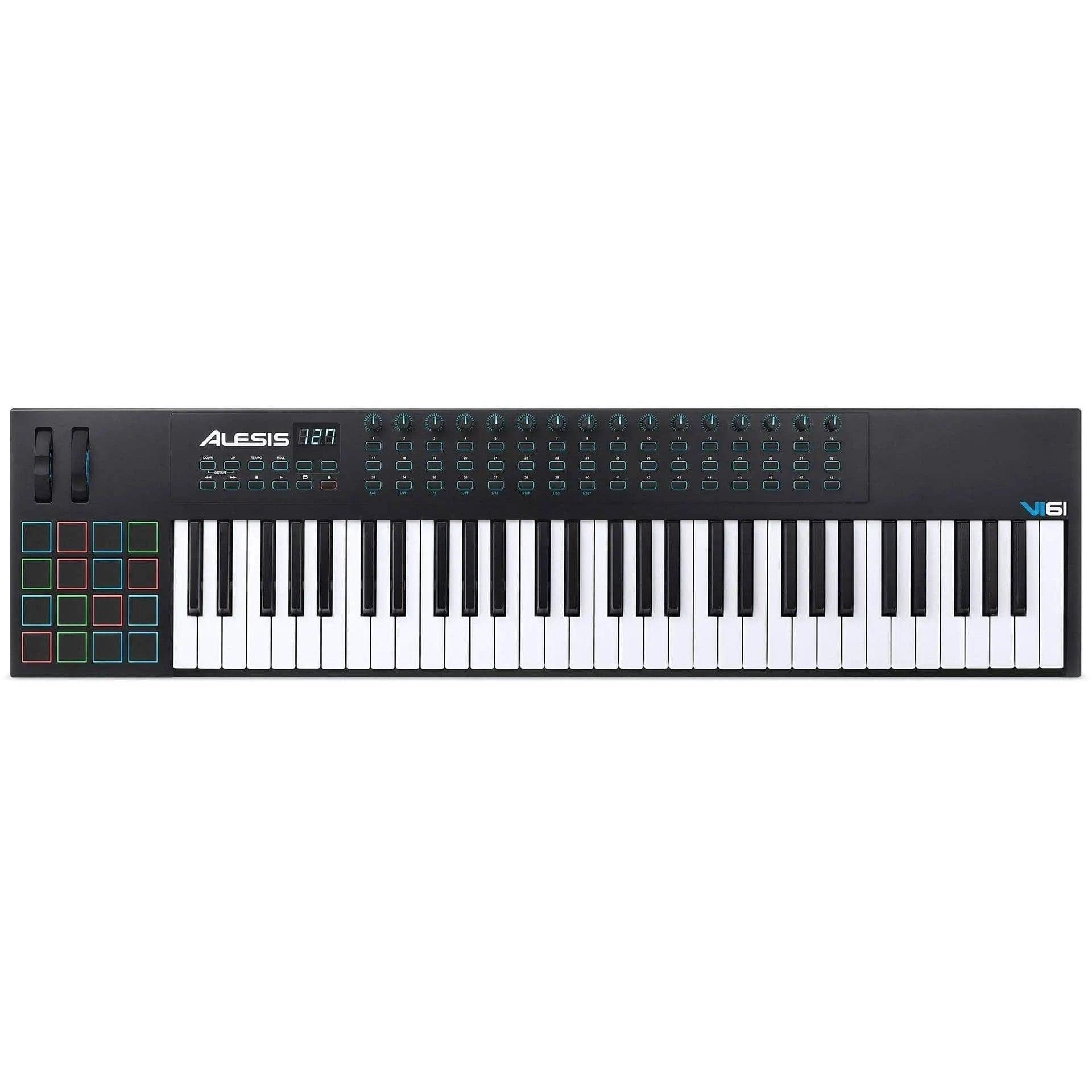 Alesis VI61 USB MIDI Keyboard Controller - MusicMajlis