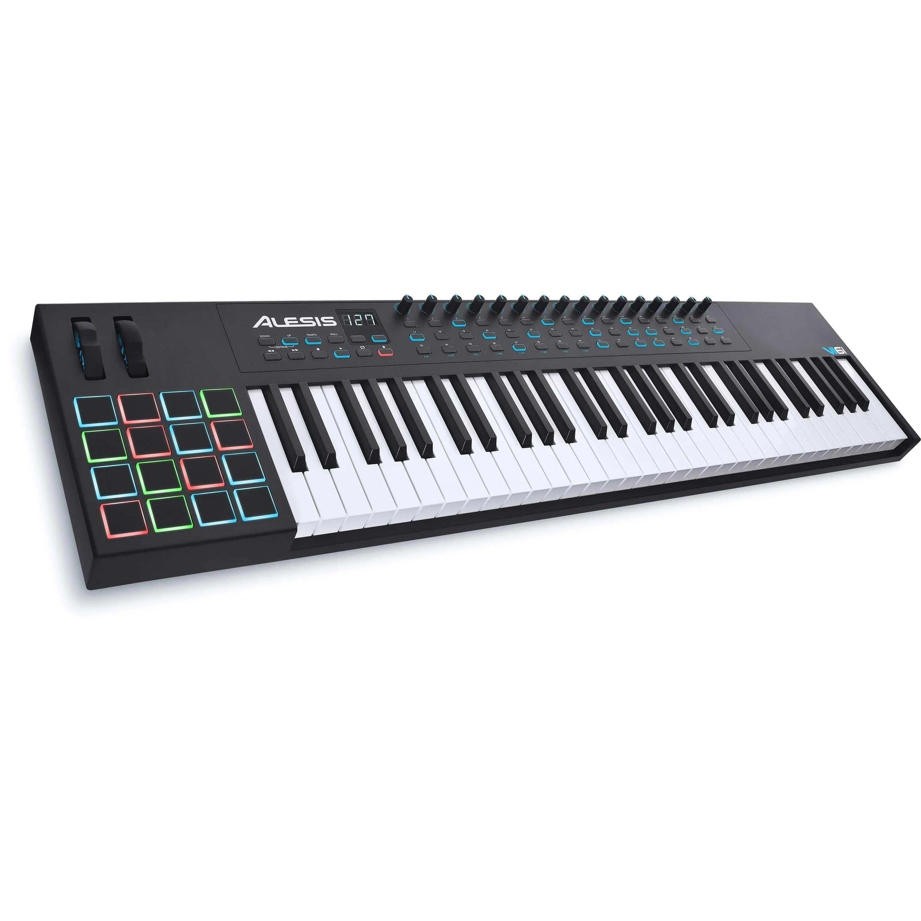 Alesis VI61 USB MIDI Keyboard Controller - MusicMajlis