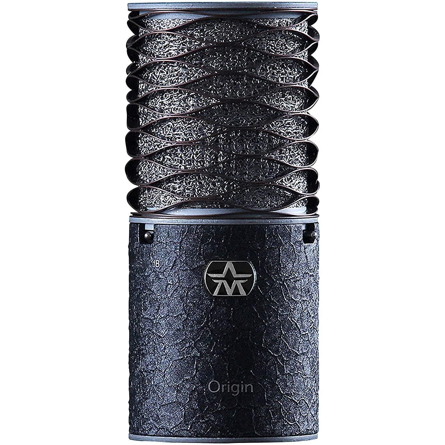 Aston Microphones Origin Large-diaphragm Condenser Microphone Bundle - Black - MusicMajlis