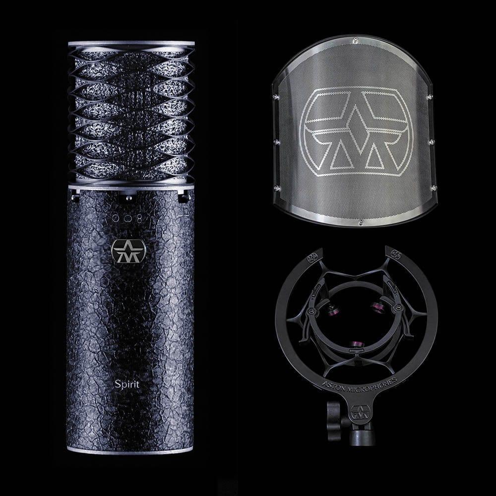 Aston Microphones SPIRIT BLACK BUNDLE Production Kit - MusicMajlis