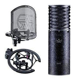 Aston Microphones Spirit Large-Diaphragm Microphone Bundle - Black - MusicMajlis
