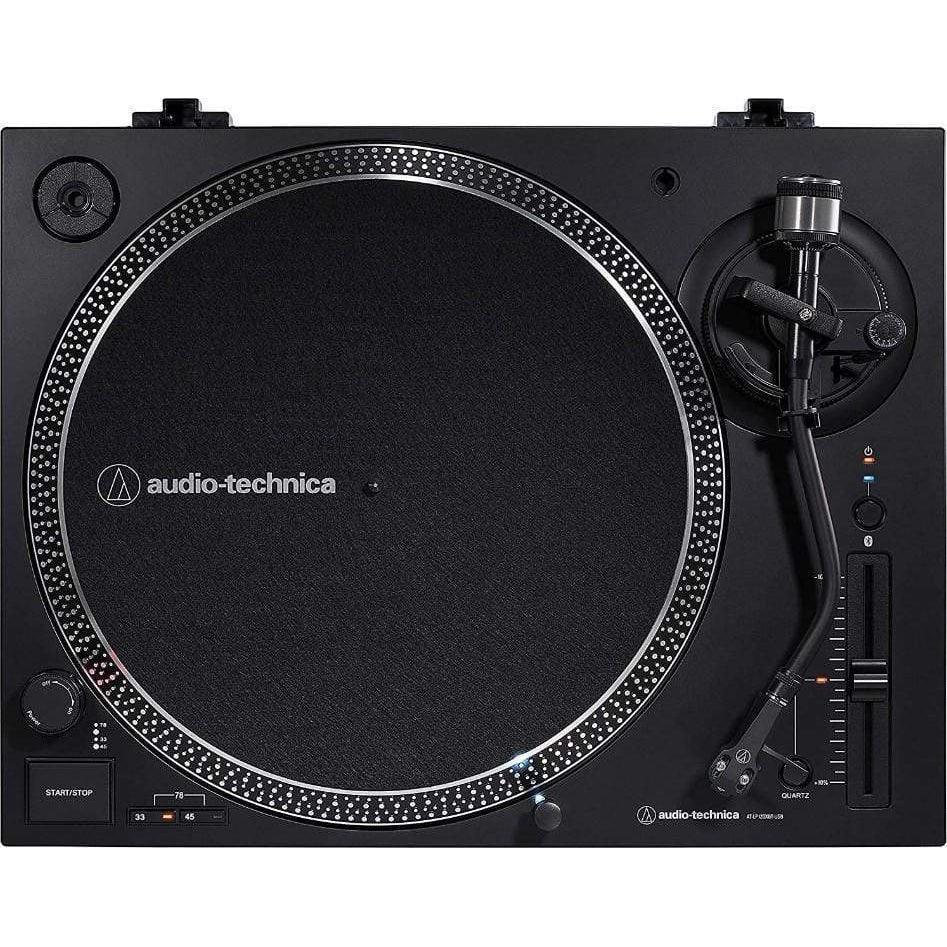 Audio-Technica AT-LP120XBT-USB Wireless Direct Drive Turntable with Bluetooth and USB - Black - MusicMajlis